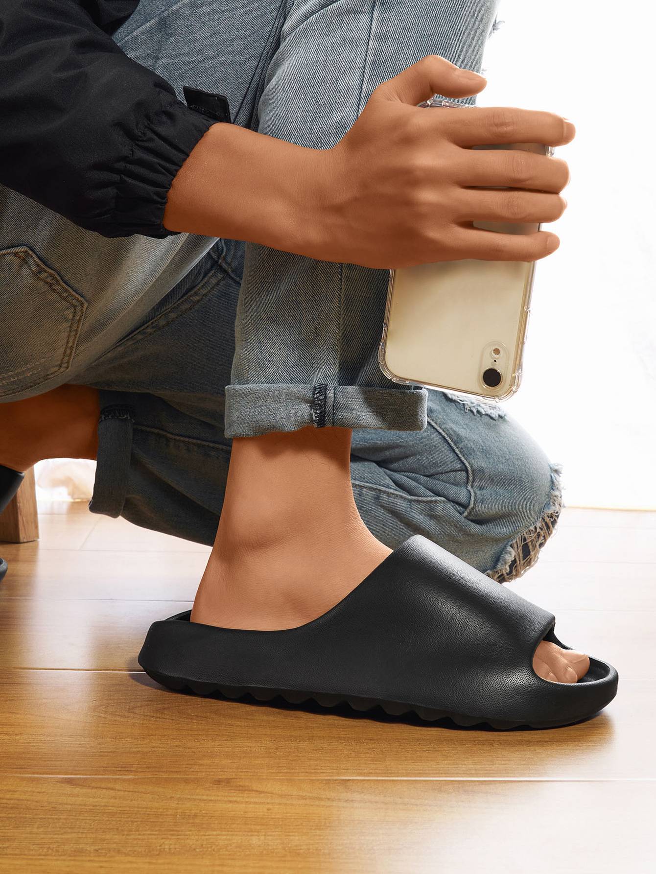 Men Sandals Slippers Women's Shoes Fashion Lightweight EVA for Beach Vacation Outdoor 36-45