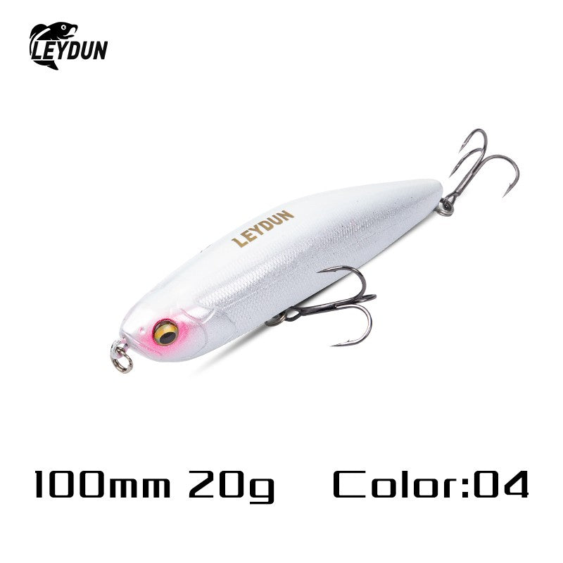 Iscas Artificiais Flutuantes LEYDUN Z-Claw Tipo Lápis 86mm 100mm 120mm Iscas Rígidas Topwater Stickbait de Superfície Boa Ação Wobblers para Robalos