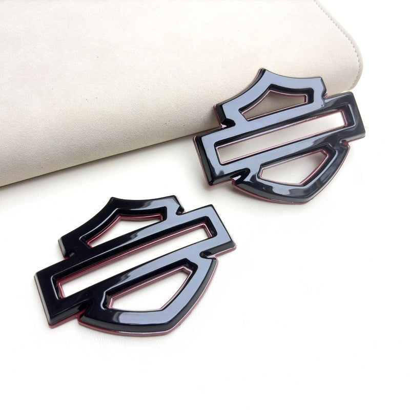 Adesivos Metálicos 3D Acessórios Para Motocicletas Emblema Logo Decalques Adesivo De Decoração De Crachá De Corpo Lateral Para Tanque De Combustível Para Harley Davidson