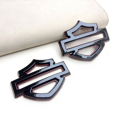 Adesivos Metálicos 3D Acessórios Para Motocicletas Emblema Logo Decalques Adesivo De Decoração De Crachá De Corpo Lateral Para Tanque De Combustível Para Harley Davidson