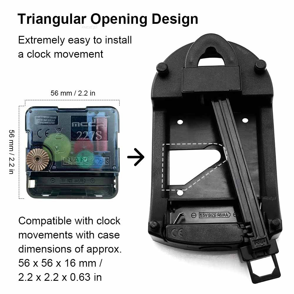 MCDFL Pendulum for Watch Actuator Module Mantel Swing Wall Clock Mechanism Drive Spinning Grandfather Movement Replacement Parts