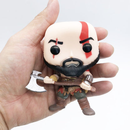 Game God of War Kratos 269 Boneco de Vinil Boneco de Ação Modelo de Coleção Brinquedos 10cm