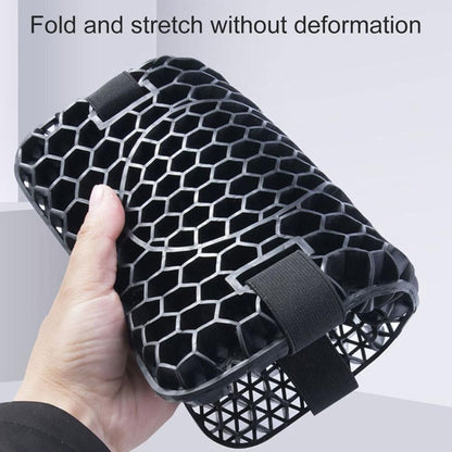 Capa de Banco Universal Antiderrapante para Alívio de Pressão Almofada de Assento de Moto Confortável Colmeia de Gel Acessórios para Moto