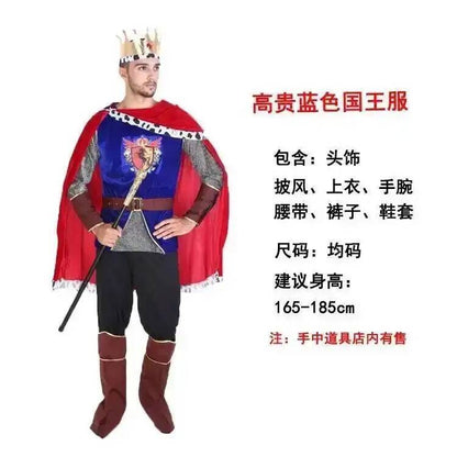 Aladdin  India Middle East  Dubai Robe Shepherd's Costume For Men And Women Halloween Adult's Cosplay Arab Costume