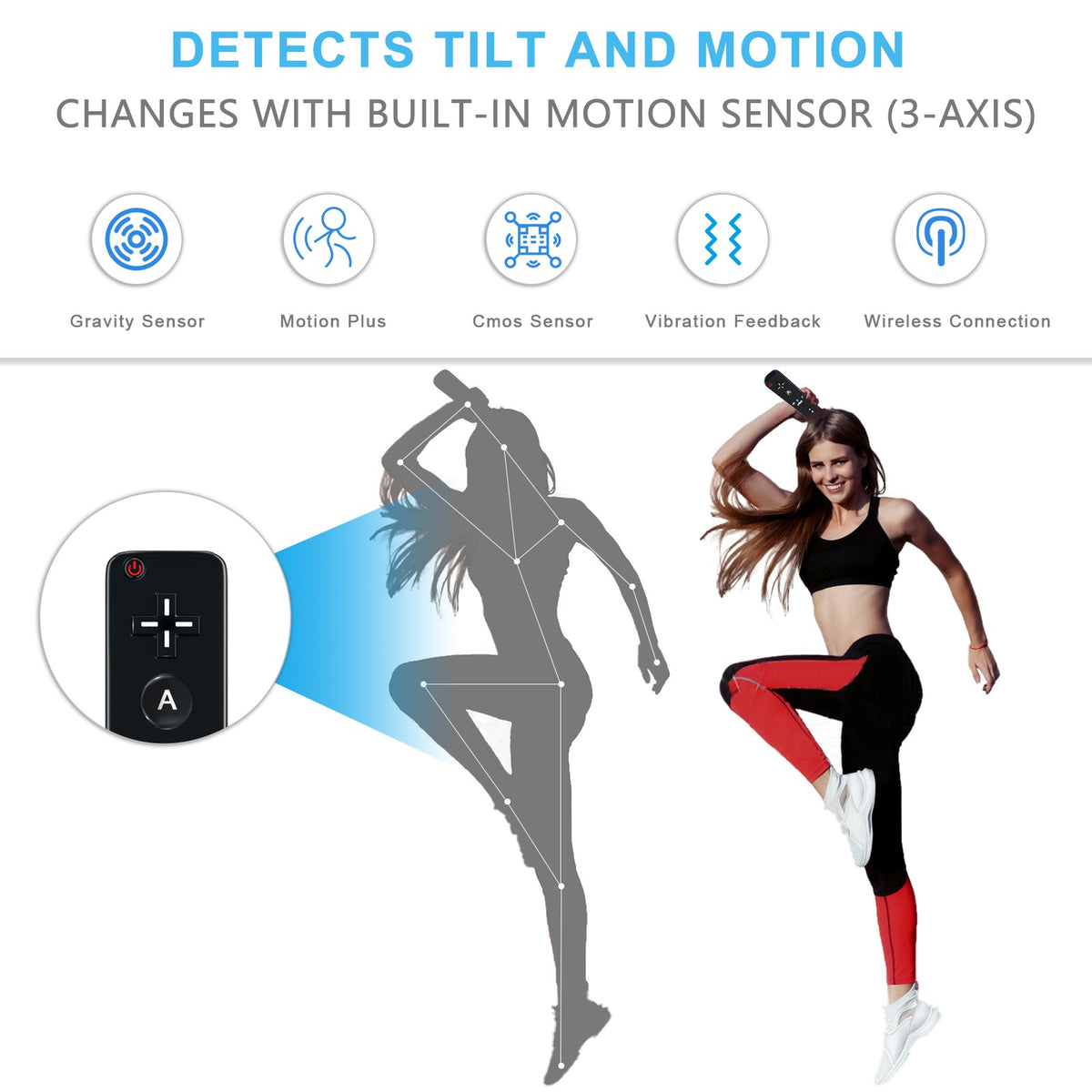 Controllers For Nintendo Wii 2 In 1 Left Right Controller Optional Motion Plus Set Game Remote Control Joystick Wireless Gamepad