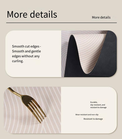 VIKAMA Christmas Eve Kitchen Snowflake Printed Floor Mat Anti-Slip Long Strip Set for Home Entry Area Household Decorative Rug