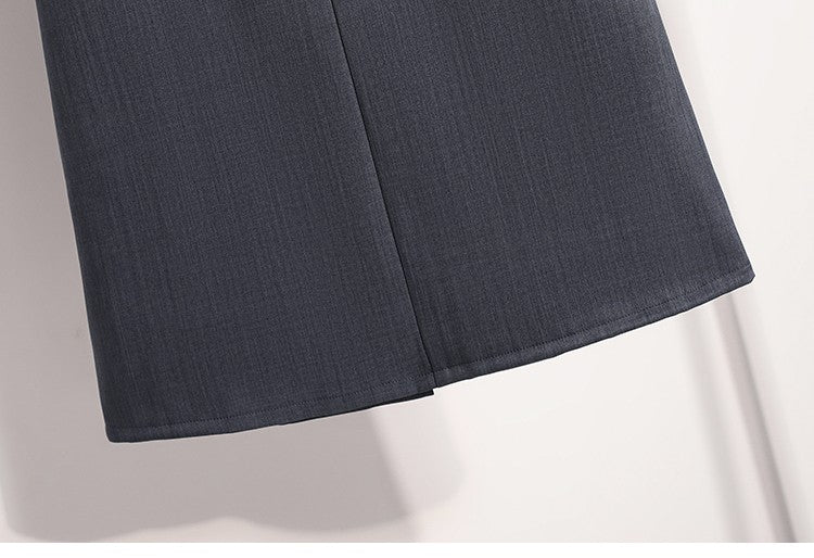 Suit Half-body Skirt Women's Large Size Autumn New Fashion Elegant Commuting Medium-length Package Hip Skirts Loose A-line Skirt