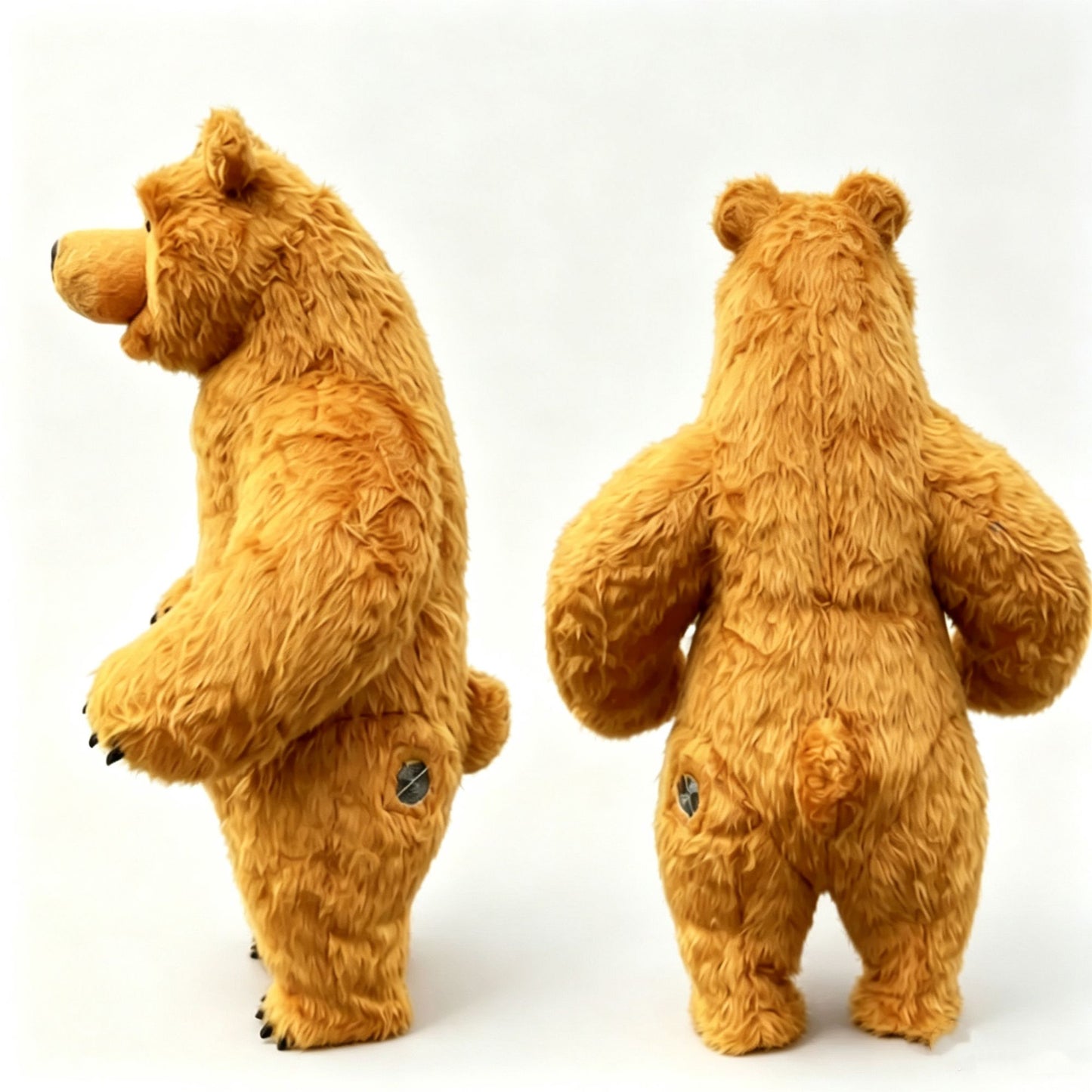 Inflatable Masha Bear Mascot Costume, A Walking Cartoon Doll Costume Suitable For Role-Playing, Applicable To Commercial Promoti