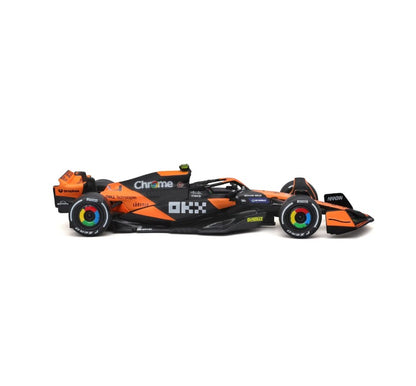Rb21 Red Bull F1 Japonês Bburago 1:43 Mclaren Mcl39 Miniatura de Liga Diecast Modelo #4 #81 Campeão Mcl38 Miami Gp Mônaco Carro de Brinquedo