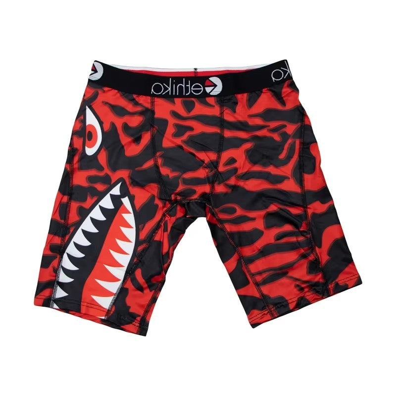 ETHIKA Men Underwear Breathable Sexy Men's Panties Lingerie Underpants Male Man Boxers Fashion Print Mens Boxer Briefs Trunks