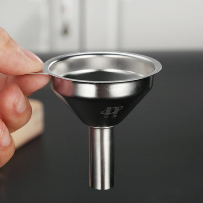 Stainless Steel Funnel Kitchen Oil Liquid Funnel Metal Funnel with Detachable Filter Wide Mouth Funnel for Canning Kitchen Tools