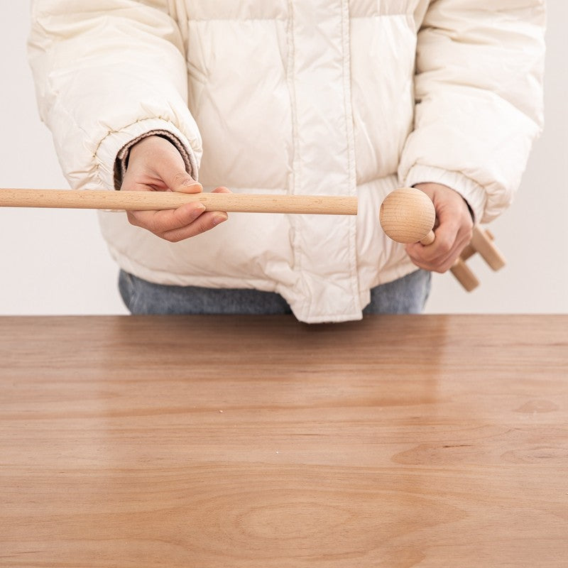 7Pcs  Assembly Rattles Bracket Set Infant Crib Mobile Bed Bell Bracket Protection Newborn Baby Toys Wooden Bed Bell Accessories