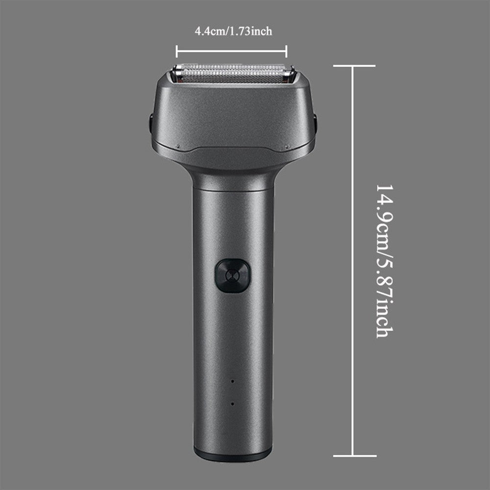 Rechargeable Reciprocating Electric Shaver for Men Portable Electric Razor for Men Cordless Head Shavers Men's Beard Trimmer