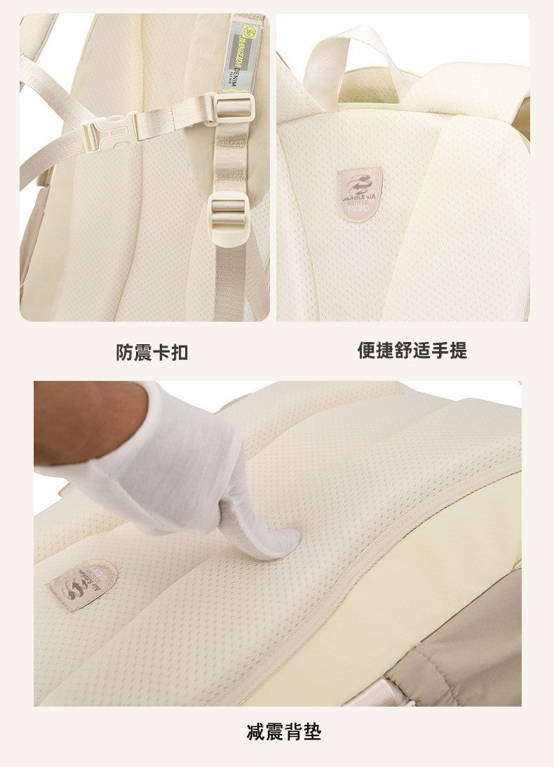Conjunto de 4 peças de mochilas Oxford para estudantes de ensino médio de grande capacidade, mochilas escolares para adolescentes do ensino médio
