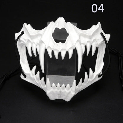 Bloody Scary Nun Mask Horror Cosplay Latex Demon Ghost Face Mask with Headscarf Halloween Party Costume Accessory