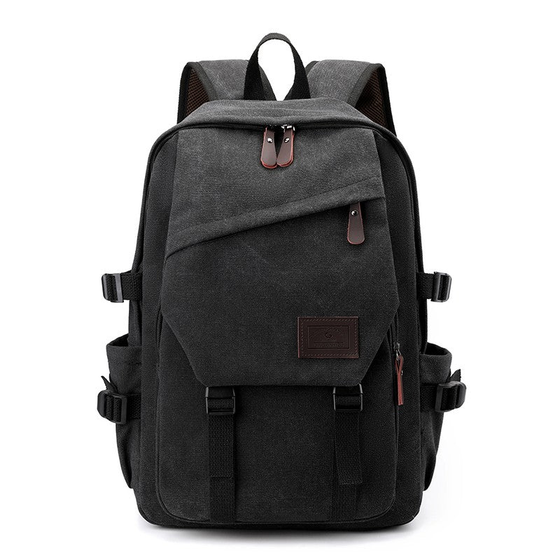 Men's large capacity travel backpack, suitable for different groups of people, adjustable shoulder strap length, multi compartme