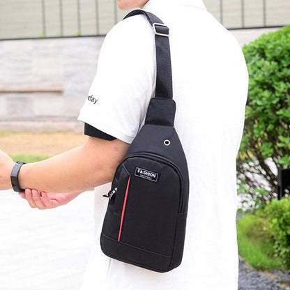 Men Small Casual Multifunctional Shoulder Bag Crossbody Bag On Shoulder Portable Travel Sling Bag Pack Messenger Pack Chest Bag