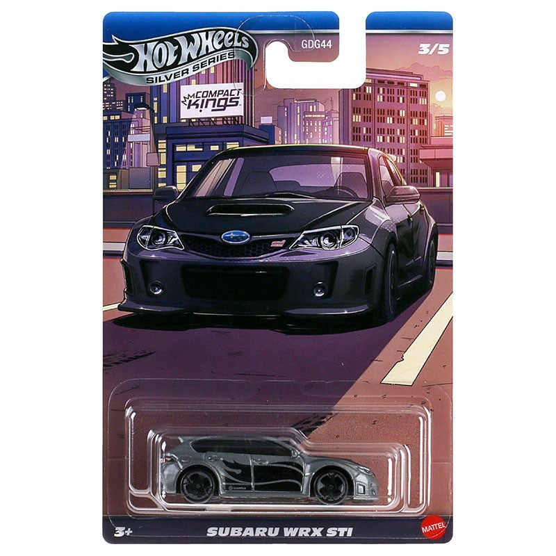Hot Wheels GDG44-Q Compact Kings Series,Ford Fiesta Civic Subaru Mazda Nissan Sentra,1:64 Die-cast  Model Car Collector's Gift