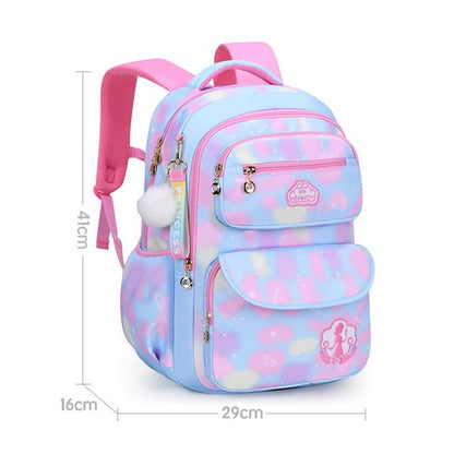 Girl School Bag Backpack Back Pack For Teenager Women Children Female Pink Schoolbag Primary High Bagpack Class Teens Child Kids