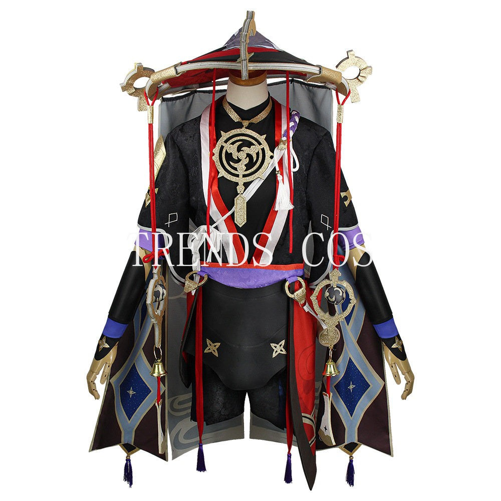 Scaramouche Cosplay Costume Balladeer Full Set Scaramouche Outfits for Comic Con
