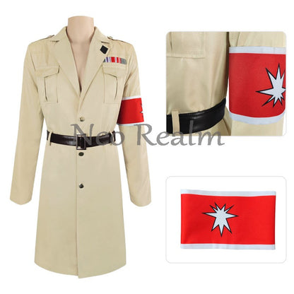 Anime Attack Final Season Freedom Mare Jacket Coat Cosplay Costume Halloween Carnival Outfit In Stock