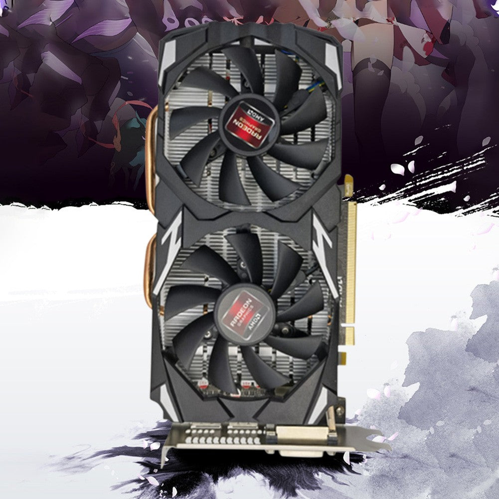 Placa de Vídeo GT610/ GT210/GT730 1/2/4GB DDR5 256Bit com HD VGA DVI PCI-E2.0 16X para PC