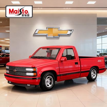 Maisto 1:24 Chevrolet 454 SS 1993 Picape Carros de Liga Diecast e Veículos de Brinquedo Carro Modelo Miniatura Carro Modelo em Escala Para Crianças