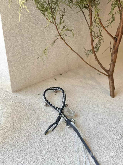 Songmont Genuine Leather Mini Bucket Bag Adjustable Drawstring Multi Straps White Black Blue Casual Chic Crossbody Bag Oversized