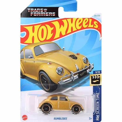 Hot Sale Hot Wheels Volkswagen Beetle Gold 1/64 Diecast Model Car Transformer Bumblebee186 Custom Models Collecte Birthday Gifts