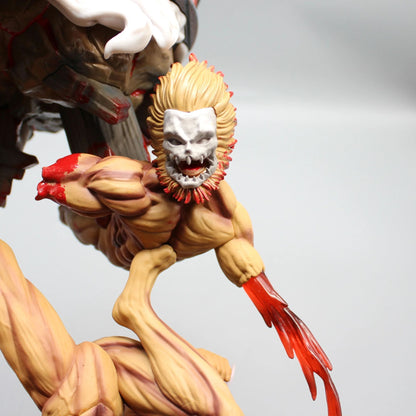 29cm/11.4inch Boneco Eren Jaeger Manga Attack On Titan Anime Figuras Jaeger Pvc Modelo Estátua Boneca Coleção Decoração Brinquedo Presente
