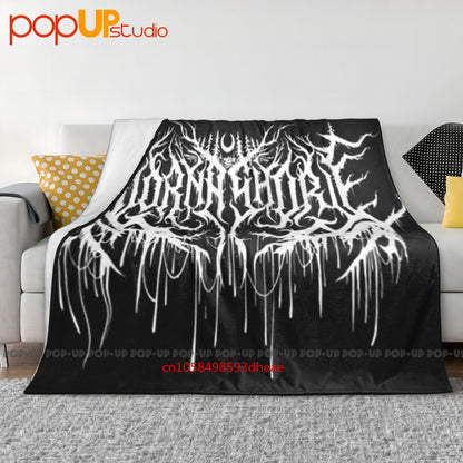 Lorna Shore Música Metal Drip Manta Ultra-Macio Acolchoado Capa de Sofá de Inverno Colcha de Cama