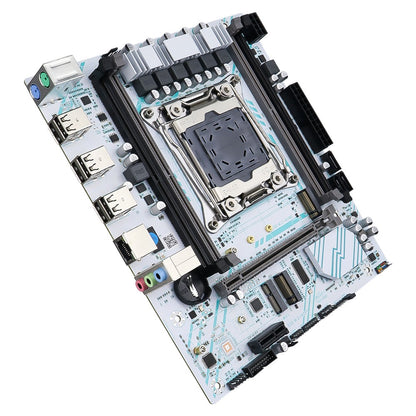 Conjunto de placa-mãe MOUGOL X99 com Xeon E5 2680 V4, DDR4 32G (2*16G) 2133MHz RAM de canal duplo, pino TPM2.0 para componente de computador para jogos