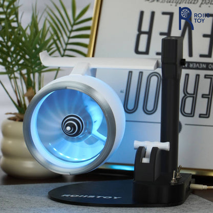 Single Head Turbojet Fan Humidifier with Blowing Capability RGB Light Show Function Home Office Desktop Air Moisturizer Room Dec