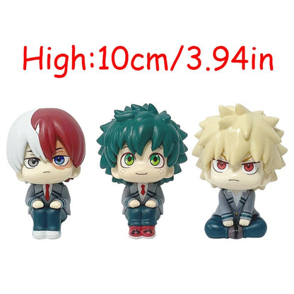18cm Boku no Hero Academia Anime Figura All Might Boneco de Ação Midoriya Izuku/Bakugo Katsuki Estatueta PVC Modelo Colecionável Brinquedos