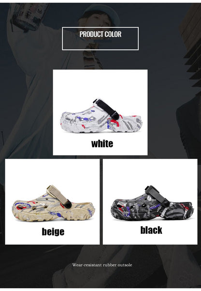 Man Shoes EVA Slippers Summer Men Garden Clogs 2025 Summer Slippers for men Outdoor Slide Soft Beach Shoes Male Summer Sandals