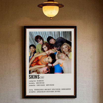 Teen TV Series Skins Generation Poster HD art sticky wall waterproof home living room bedroom bar aesthetic decoration