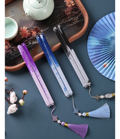 Chinese Japanese Style Silk Fan Folding Fan Wedding Fan Art Gifts Dance Hand Fan Vintage Bamboo Folding Hand Held Flower Fan
