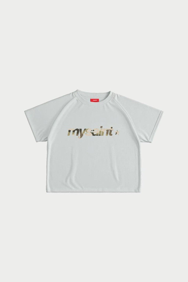 Y2K Hip-hop retro English letter print simple men short-sleeved Harajuku High Street punk Rock Versatile round-neck T-shirt