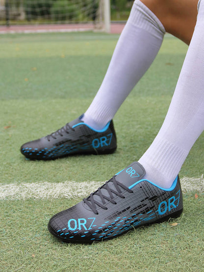 TF/FG Football Field Boots Original Men Women Studded Football Shoes Turf Match Ultralight Soccer Shoes Cleats Unisex Resistant