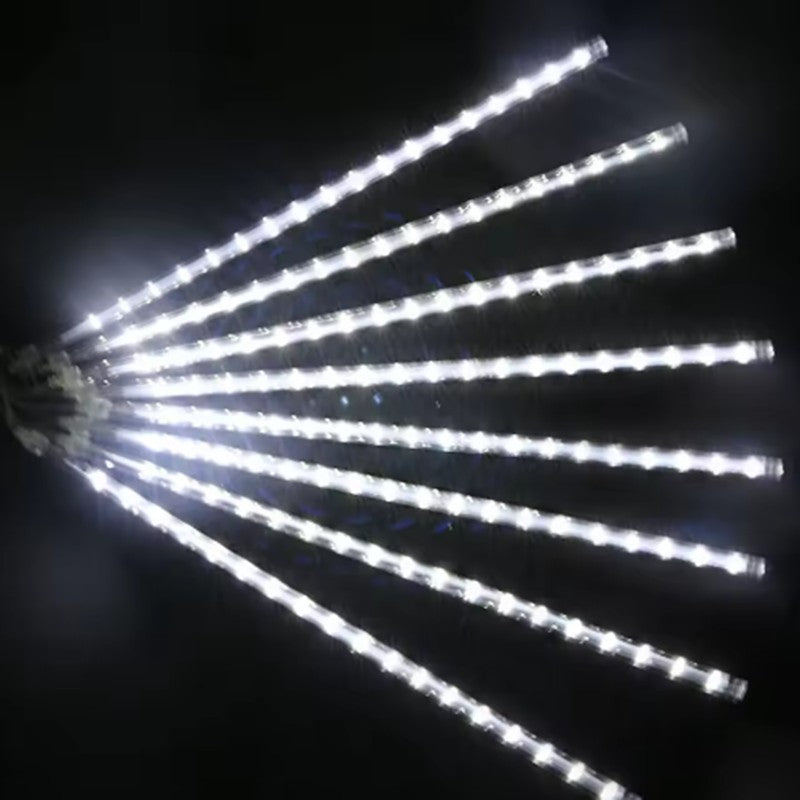 2026 30cm /50cm Waterproof Meteor Shower Rain 8 Tube LED String Lights For Outdoor Holiday Christmas Decoration Tree EU/US Plug