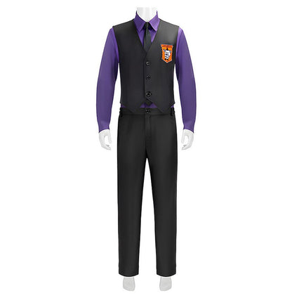 Anime William Afton Cosplay Costume FNaF Purple Guy Costume Five Nights /at Freddy's Doujin Outfit Halloween Party Clothes