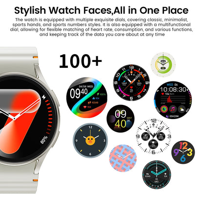 2025 New Men's Health Smart Watch GPS Blood Oxygen Blood Pressure Heart Rate Monitoring Bluetooth Call Women's Sports Smartwatch