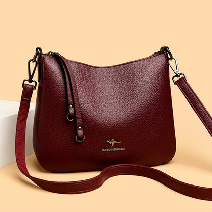 Genuine Brand Top Quality Pu Leather Shoulder Crossbody Sac Luxury Women Bags Handbags Designer Casual Female Messenger Bag 2025