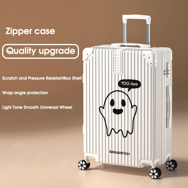 2025 New Suitcase ABS Durable Large Capacity Suitcase 20/22/24/26/28-inch Men's Carry-on Roller Suitcase Travel Check-in Case
