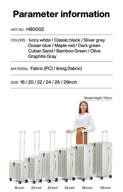 Best Spinner Luggage Suitcase PC Trolley Case Travel Bag Rolling Wheel Carry-On Boarding Men Women Luggage Trip Journey H80002