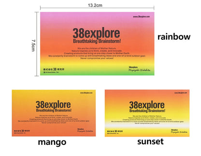 NEW Transparent 38 Explore USB Rechargeable Flashlight Mini LED Camping Lantern with Magnetic Base 3000mAh Battery Outdoor Light