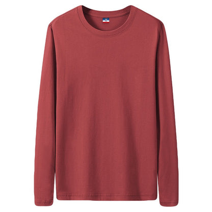 Good Quality 4XL 5XL Plus Size T-Shirts Men Long Sleeves Cotton Tops Male Tees Basic Plain Tshirts Women Tee Shirts Underwears