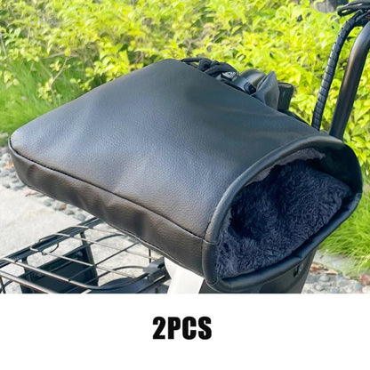Luvas de Guidão de Motocicleta Protetores de Mão Luvas Térmicas Impermeáveis para Bicicleta Capa de Mão Aquecedores de Mão para Inverno