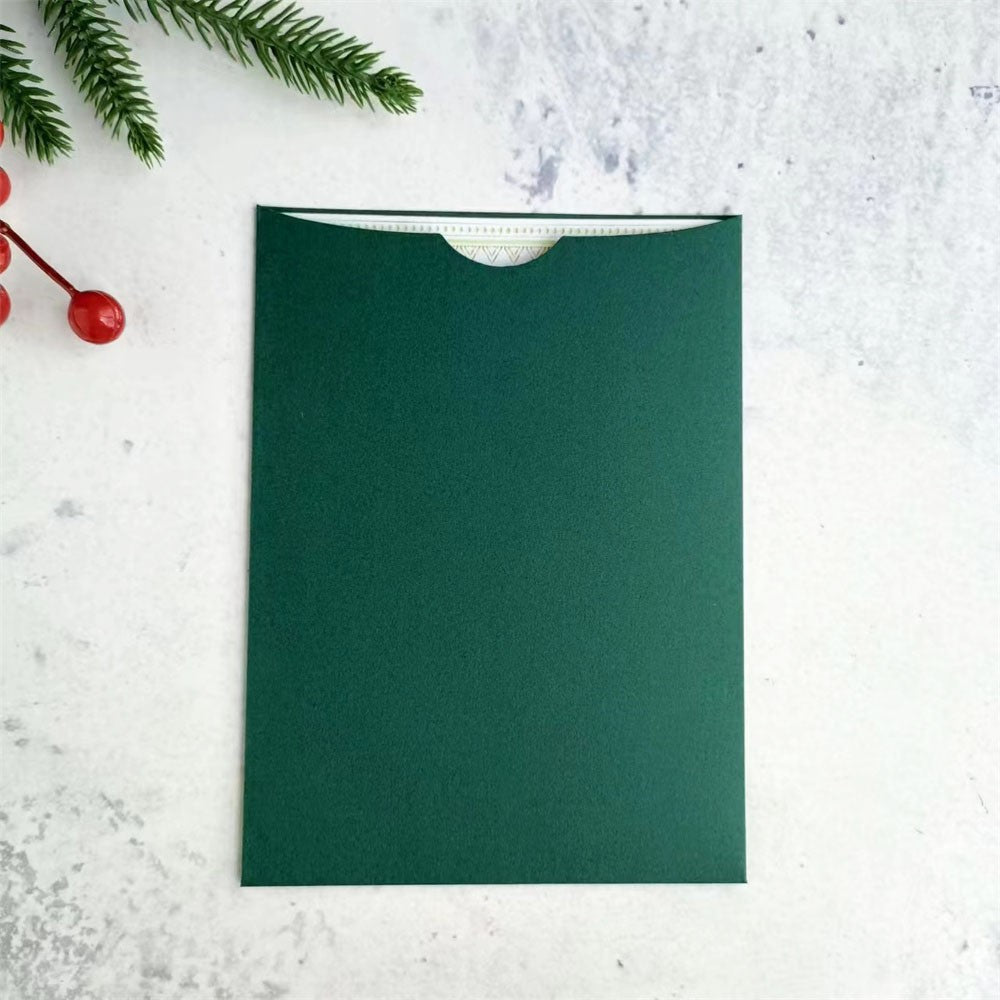 Customized Invitation Envelope, Personalized Wedding Card Holder, Blank Pocket Envelop 50 Sets