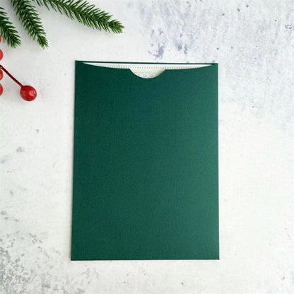 Customized Invitation Envelope, Personalized Wedding Card Holder, Blank Pocket Envelop 50 Sets